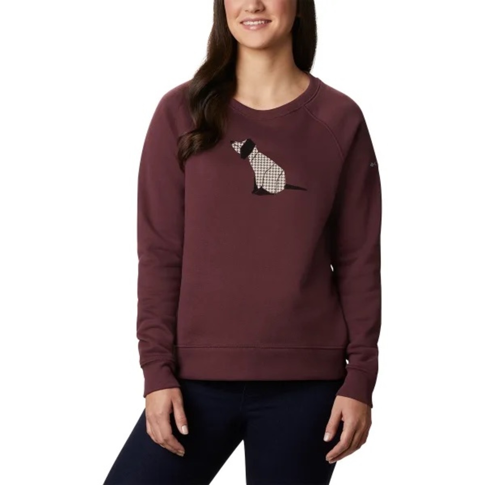 NWT Columbia Hart  Mountain Graphic Crewneck Sweatshirt